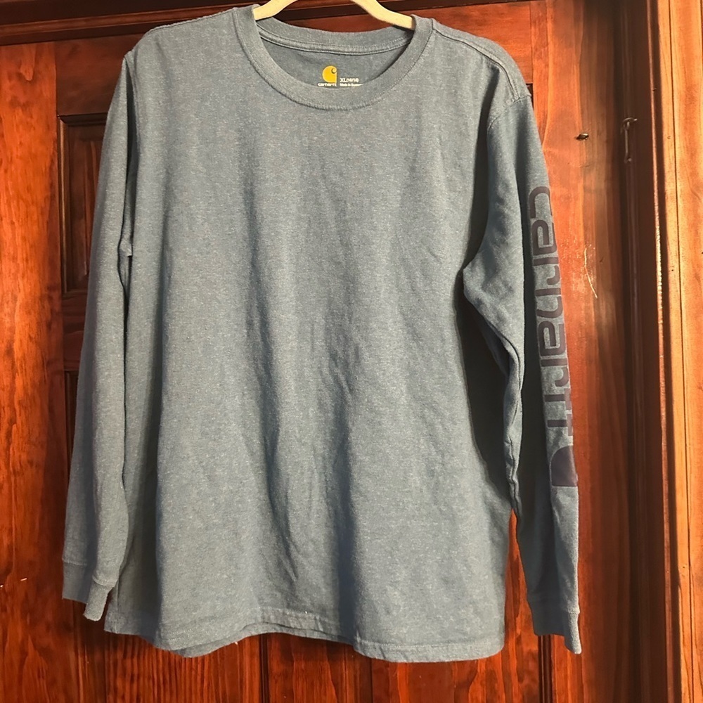 Carhartt Teal Original Fit Shirt